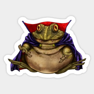 Vampire Frog Sticker